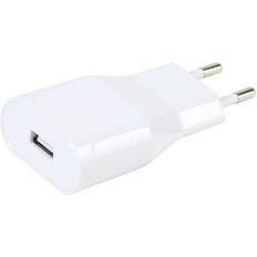 Vivanco oplader Vivanco 1xUSB Ultra Slim oplader 1A White