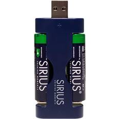 Usb genopladelige batterier Sirius Usb Charger Incl. 4xaa Decopower Genopladelige Batterier