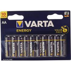 Varta high energy aa Varta HIGH ENERGY AA, Single-use battery, AA, Alkaline, Cylindrisk, 1,5 V, 10 stk