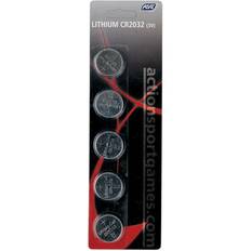 5 pack Batterier & Laddbart ActionSportGames 3V Lithium Batteri CR2032 5-pack