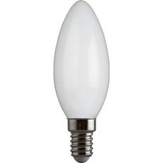 E3light LED-pærer e3light e3light Proxima E14 opal LED kertepære 2,5W