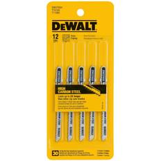 Power Tool Accessories Dewalt 5-Piece 3" 12TPI T-Shank Trim/Coping Jig Saw Blades 3"