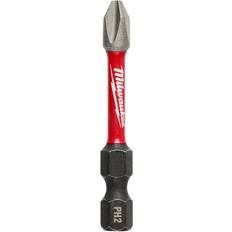 Power Tool Accessories Milwaukee #2 Phillips Shockwave Impact Duty 2" Power Bit