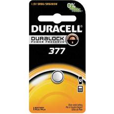 Batteries & Chargers Duracell D377 1.5V Watch/Electronic Silver Oxide Battery