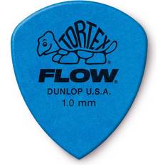 Dunlop Tortex Flow Guitar Picks 1.00mm Blue (12-pack)