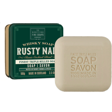 Scottish Fine Soaps Rusty Nail Soap In A Tin 100g