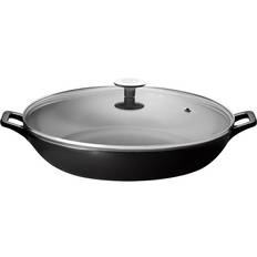 Emaljer Traktörpannor Anders Petter Stenfors med lock 31.4 cm