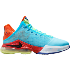 React Basketball Shoes NIKE LeBron 19 Low - Blue Chill/Black/Light Crimson