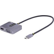 Cables StarTech USB C-HDMI/VGA/USB C/3.5mm M-F Adapter