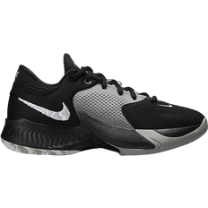 Mesh Basketball Shoes Nike Freak 4 GS - Black/Light Smoke Grey/University Blue/White