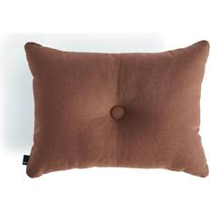 Lin Oreillers Hay Dot Coussin de Décoration Complet Vert, Marron, Beige, Bleu, Jaune, Gris (60x45cm)