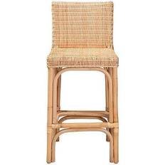 Rattan Bar Stools Baxton Studio Athena Bar Stool 94cm