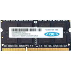 4gb ddr3 sodimm ram Origin Storage Om4g31600so2rx8ne15 4gb Ddr3 1600mhz Sodimm 2rx8 Non-ecc 1.5v (ships As 1.35v)