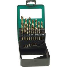 Brüder Mannesmann BrÃ¼der 19 Piece HSS Twist Drills Set Cobalt