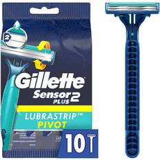Gillette sensor Gillette Sensor 2 Plus, Pivoting Head, Disposable Razors, 10 Count