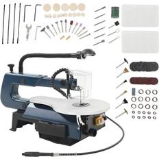 Seghe da banco vidaXL Set Sega a Scorrimento 108 pz 125 W 252 mm