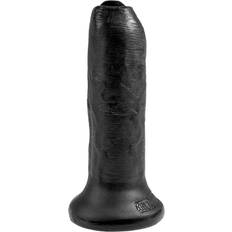 King cock uncut Pipedream King Cock Uncut Black 15.5 cm