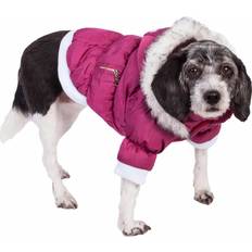 Petlife 1PKXS Pink Metallic Fashion Parka