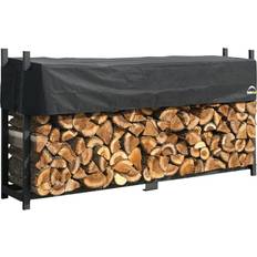 Brennholzkörbe ShelterLogic Ultra-Duty Firewood Rack, Cover Included, 8 ft. 90475