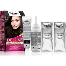 Hårfarve mørkebrun Schwarzkopf Palette Deluxe 800 Mørkebrun
