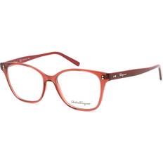 Ferragamo Salvatore SF 2912 611 52 Röda Glasögon
