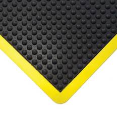 Jaune Tapis anti-fatigue Coba Europe 0.6m 0.9m Bubblemat Black/Yellow Middle