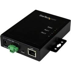 Mediekonverterare StarTech StarTech.com 2 Port Serial-to-IP Ethernet Device Serv