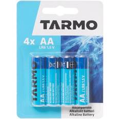 Tarmo Alkaliska AA-Batterier 4-pack
