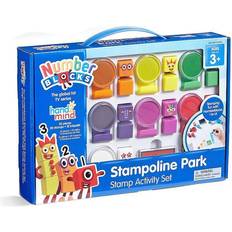 Blocks Hand2mind Numberblocks Stampoline Park Stamp Activity Set, Multicolor