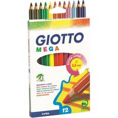 Argento Pastelli Giotto Färgpennor Mega 12-pack