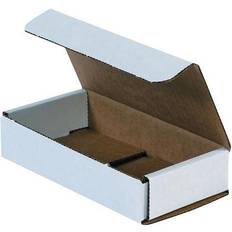 White Mailing Boxes Corrugated Mailers 12"x6"x2" 50-pack