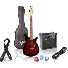 Guitar pack Rogue Rocketeer Electric Guitar Pack Red Burst