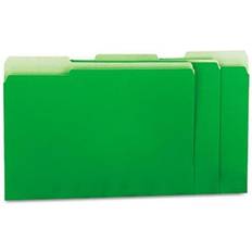 Universal 12302 Recycled Interior File Folders, Top