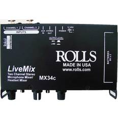 MX34C LiveMix 2 Channel Microphone Mixer