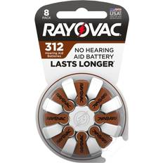 Batteries & Chargers Rayovac Hearing Aid Batteries 8.0 ea