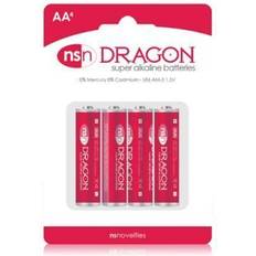 NS Novelties Dragon Alkaline AA Batteries
