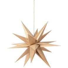 Beige Weihnachtsdekorationen Broste Copenhagen DECO ETOILE 'VENUS' Weihnachtsbaumschmuck