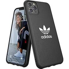 Adidas Handyzubehör adidas Phone Case Compatible with iPhone 11 Pro Max Case, Originals Moulded TPU Fully Protective Phone Cover, Black