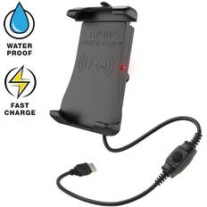 Vandtæt mobil RAM Mount Quick-Grip Vandtæt trådløs opladningsholder (iPhone)