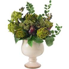 Nearly Natural Artichoke & Hydrangea