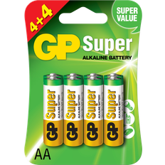 GP Batteries Super Alkaline AA 4 4