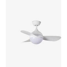 FARO BARCELONA Faro Hvar Weißer Deckenventilator