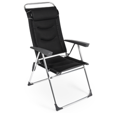 Dometic Campingmöbel Dometic Black Lusso Milano Chair Pro