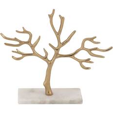 White Figurines CosmoLiving by Cosmopolitan Tall Tree on Figurine