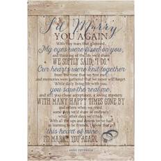 Wall Decor Dexsa Plaque-New Horizons-I'd You Again Easel Backed Wall Decor