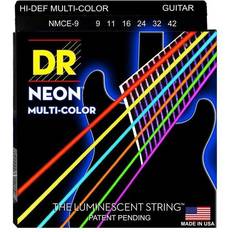 DR Neon Gitarrsträngar NMCE-9 Flerfärgad Lite