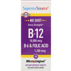 Superior Source No Shot Extra Strength B12 Acid