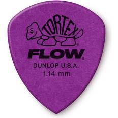 Dunlop Tortex Flow Guitar Picks 1.14mm Purple (12-pack)