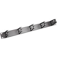 Lanview Lanview Rack-kabel styrepanel sort 1U 19