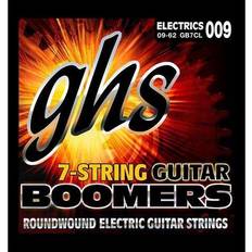 7 string guitar GHS Boomer 7-String Custom Light Electric Guitar Set (9-62)